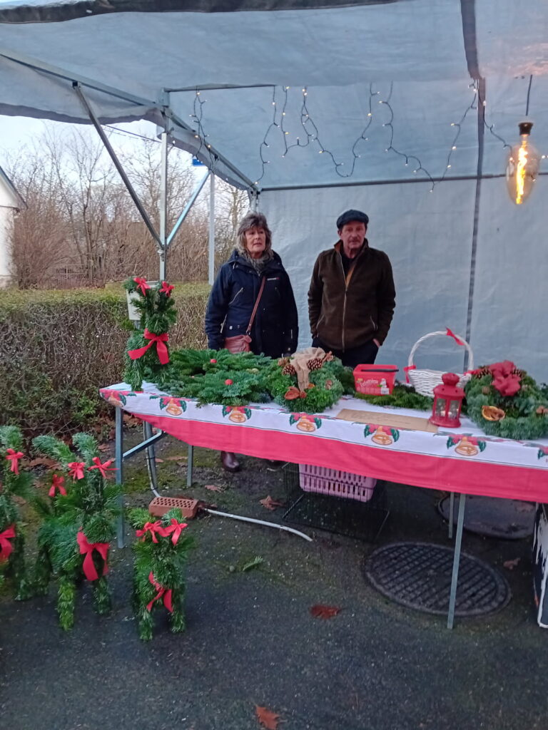 Kransar och julbockar från Benny och Carina